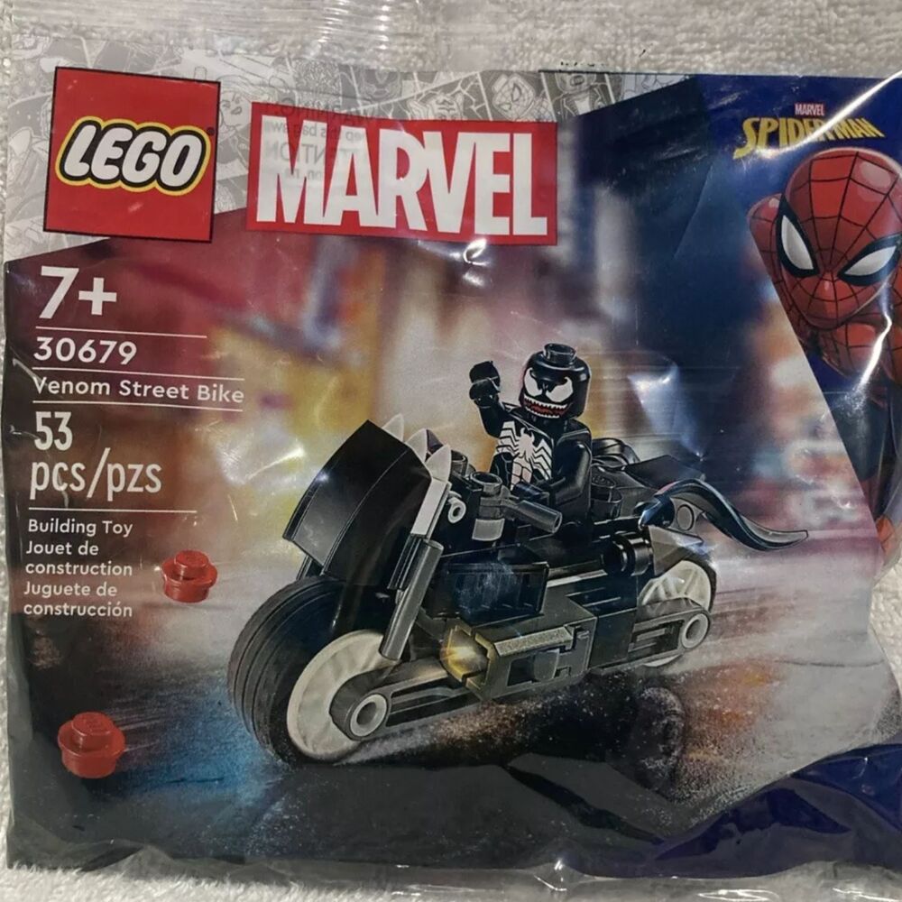 LEGO Marvel Super Heroes 30679 Venom Street Bike New Spiderman motorcycle